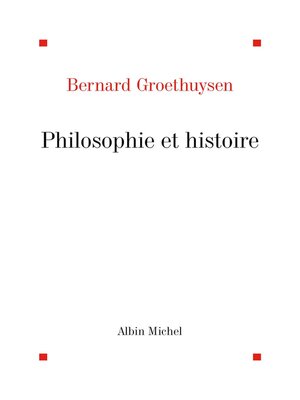 cover image of Philosophie et Histoire